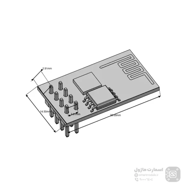 ماژول وای فای ESP-01 ESP8266